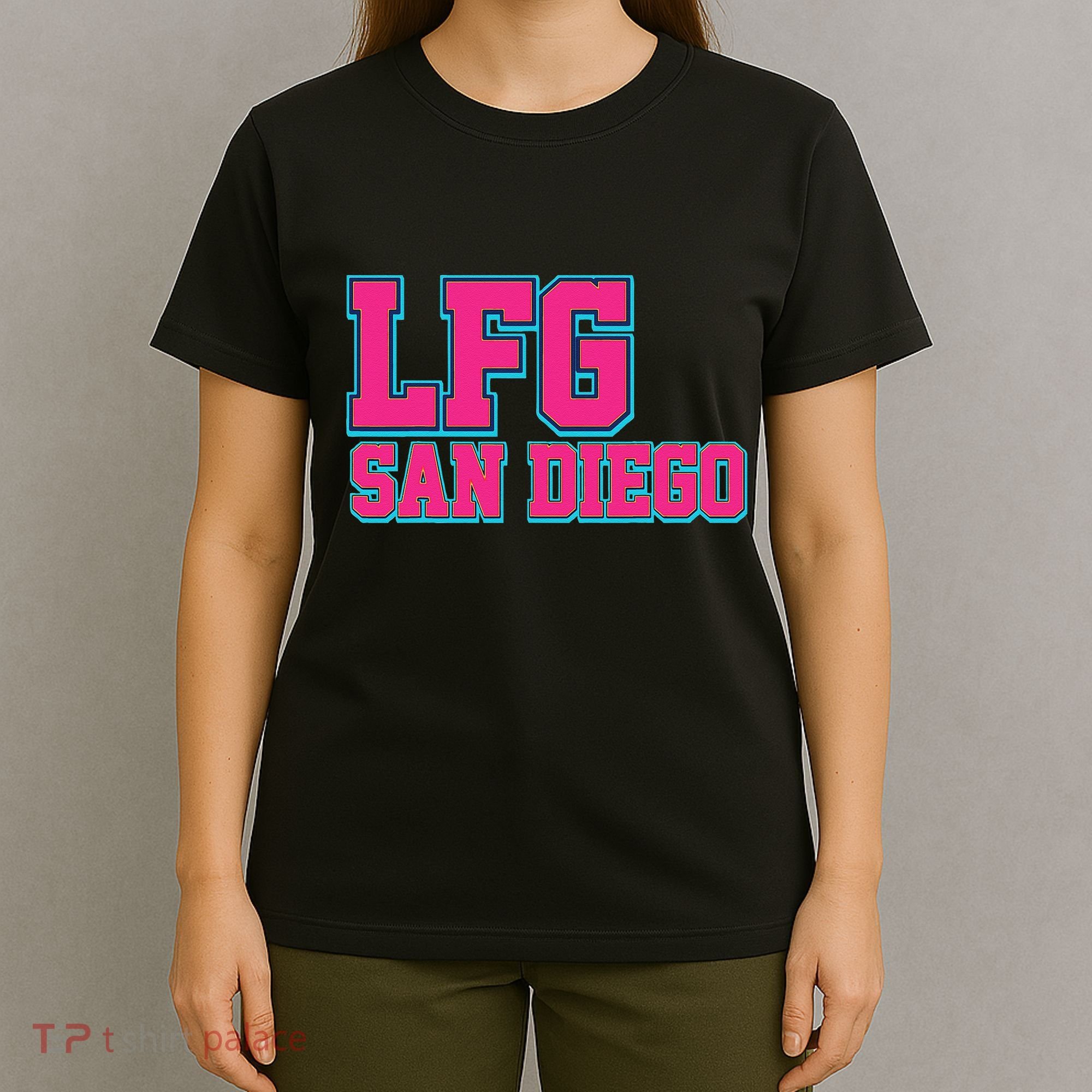 LFGSD Baseball Fan San Diego Sports LFG SD T-Shirt