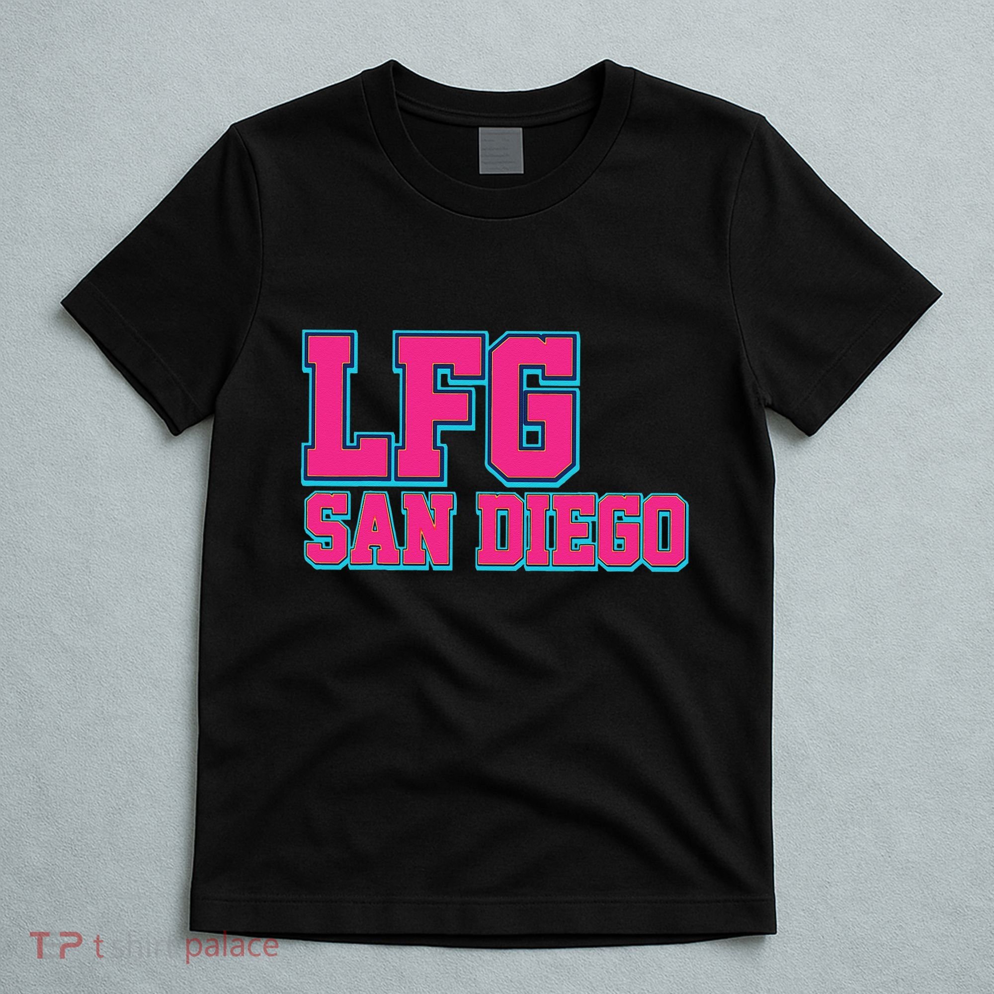 LFGSD Baseball Fan San Diego Sports LFG SD T-Shirt