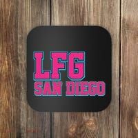 LFGSD Baseball Fan San Diego Sports LFG SD Coaster thumb 0