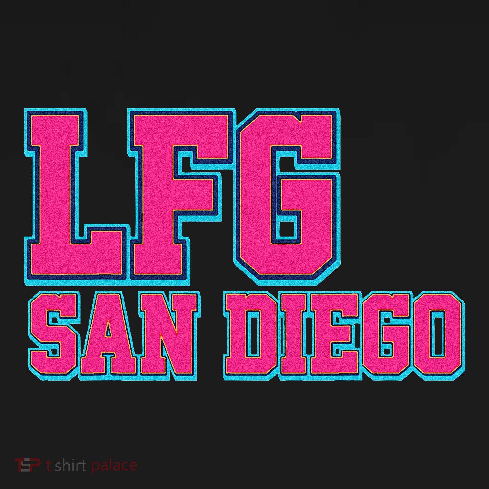 LFGSD Baseball Fan San Diego Sports LFG SD Coaster