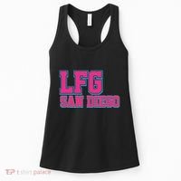 LFGSD Baseball Fan San Diego Sports LFG SD Women's Tank Top thumb 0
