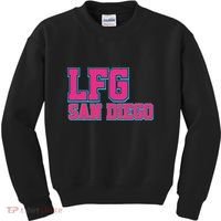 LFGSD Baseball Fan San Diego Sports LFG SD Kids Sweatshirt thumb 0