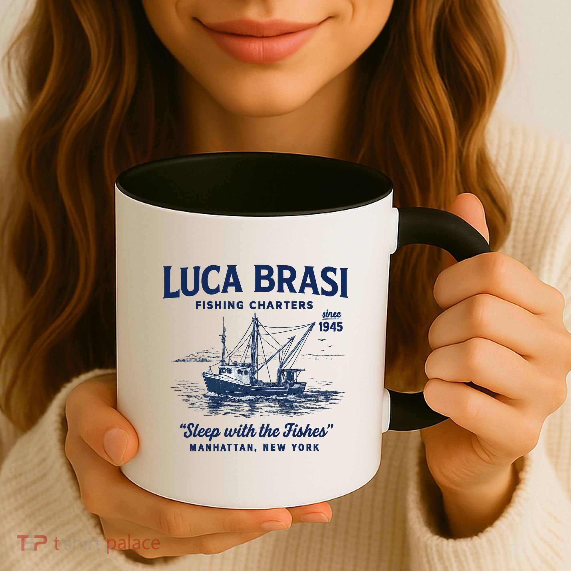 Luca Brasi Fishing Charters Coffee Mug
