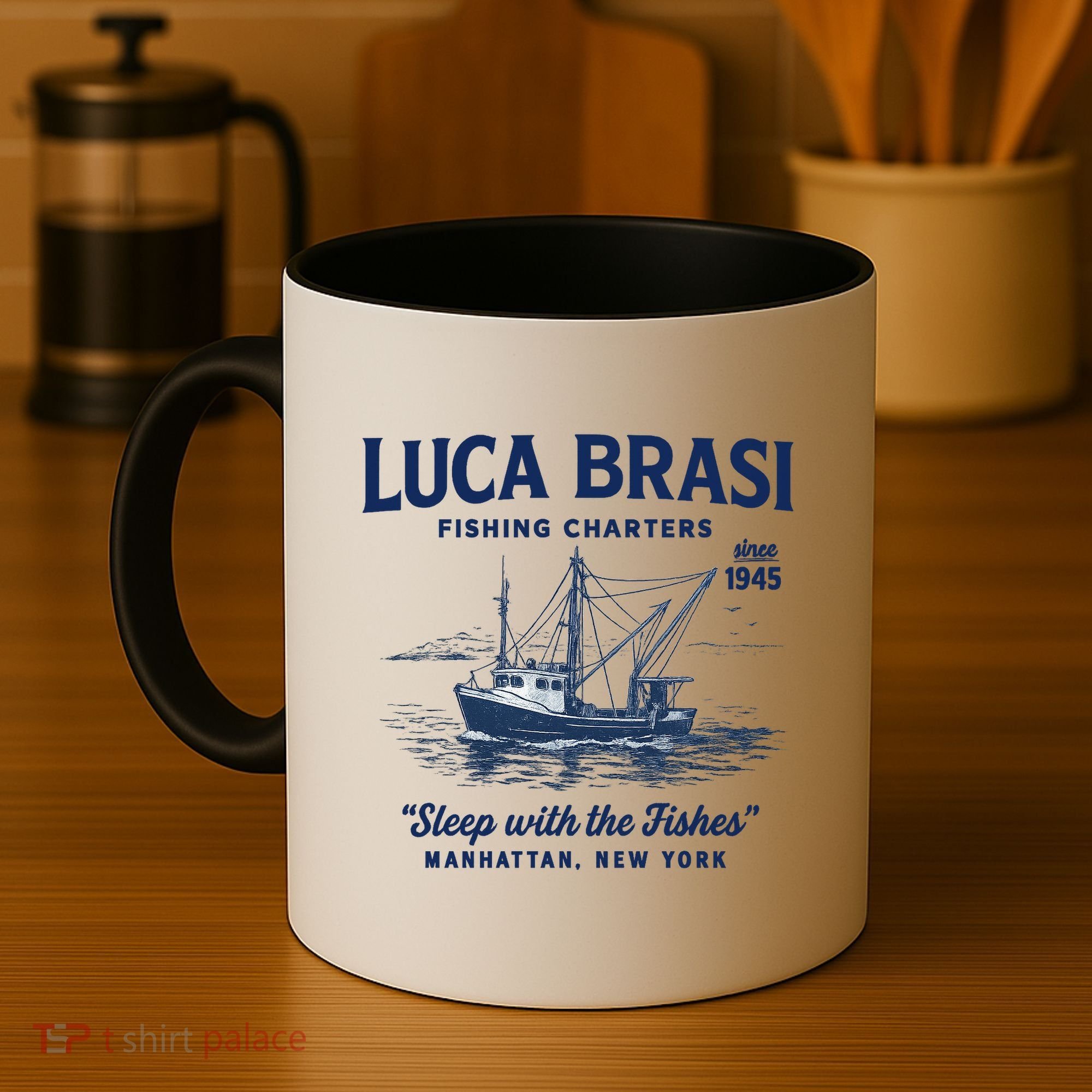 Luca Brasi Fishing Charters Coffee Mug
