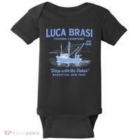 Luca Brasi Fishing Charters Baby Bodysuit thumb 0