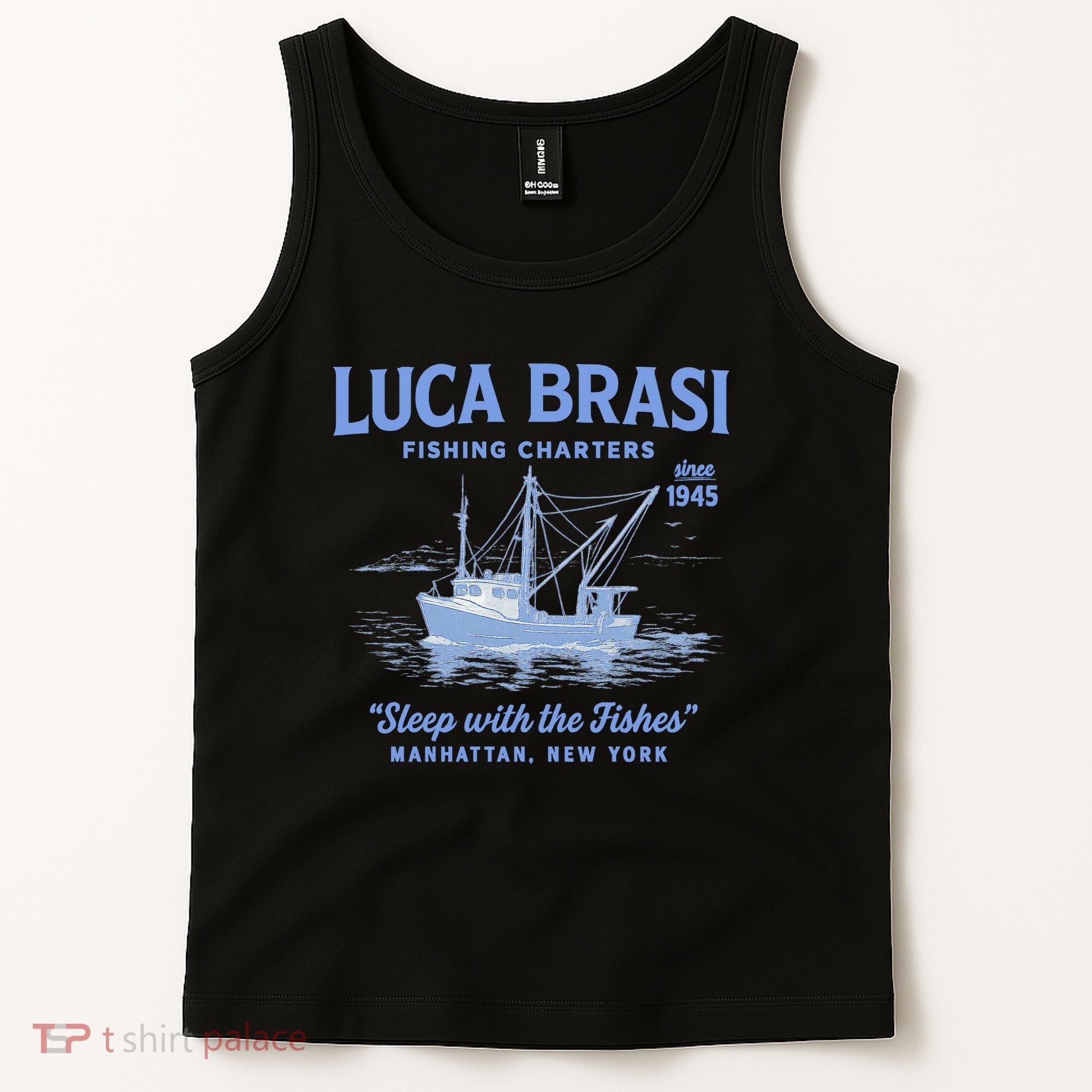 Luca Brasi Fishing Charters Tank Top