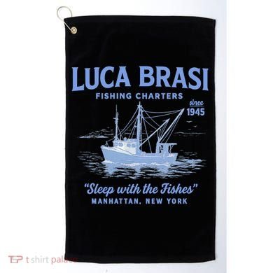 Luca Brasi Fishing Charters Golf Towel