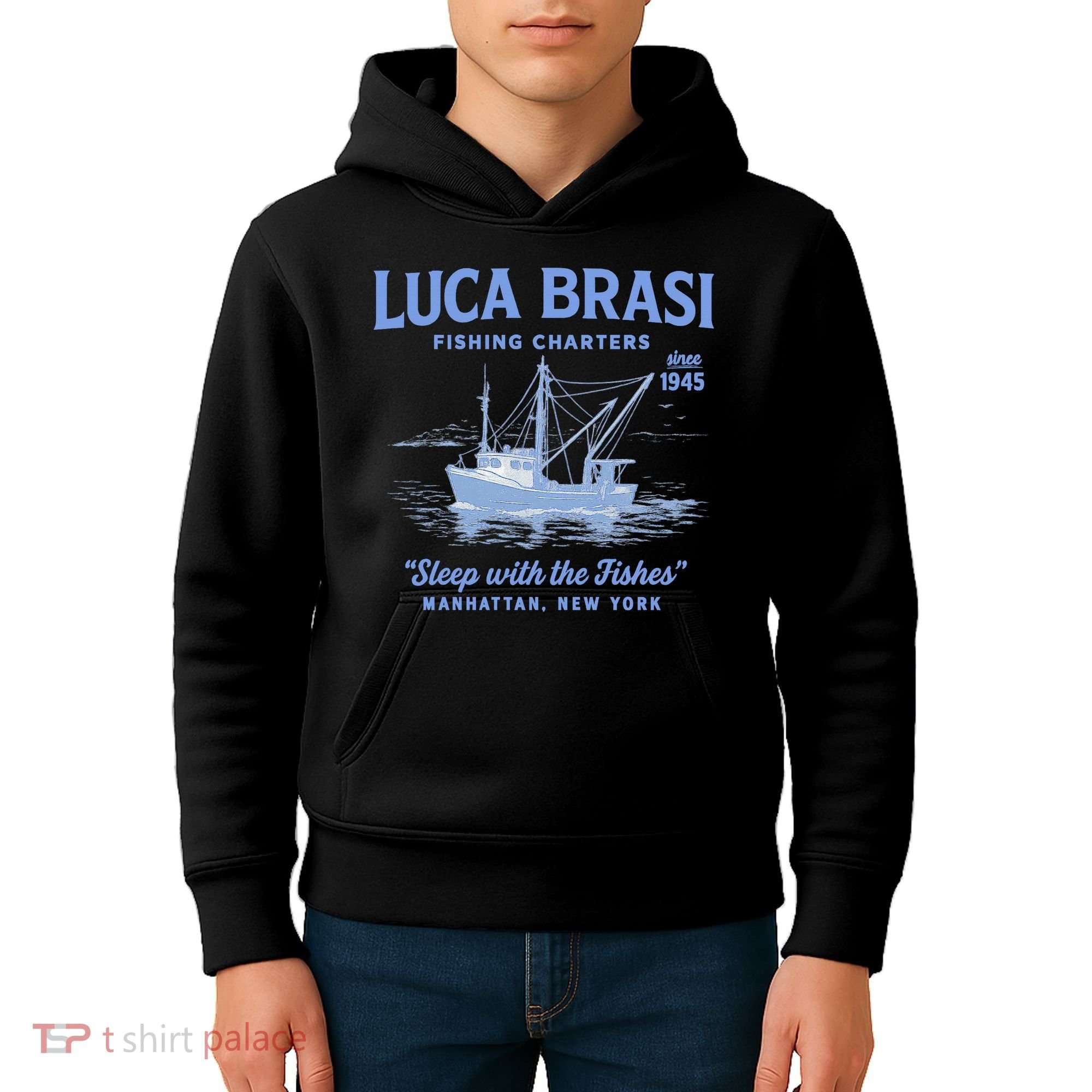 Luca Brasi Fishing Charters Kids Hoodie
