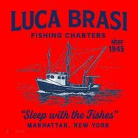 Luca Brasi Fishing Charters Santa Hat thumb 1