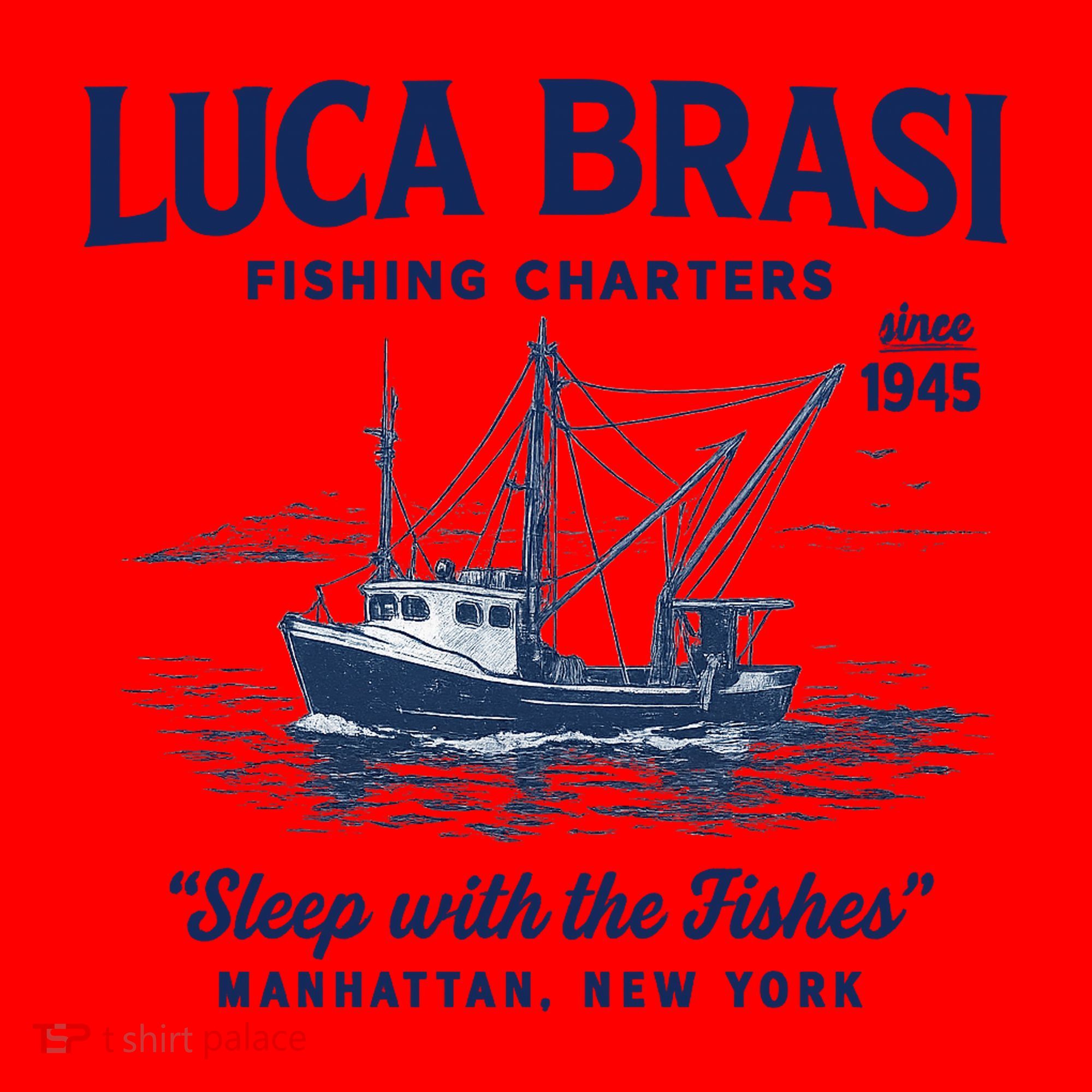 Luca Brasi Fishing Charters Santa Hat