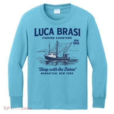 Luca Brasi Fishing Charters Kids Long Sleeve Shirt