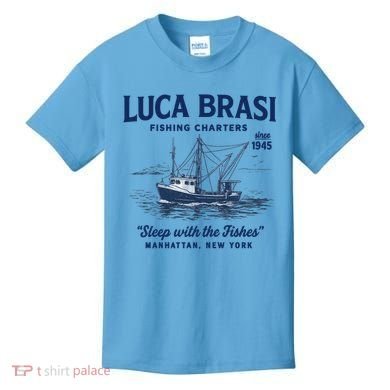 Luca Brasi Fishing Charters Kids T-Shirt