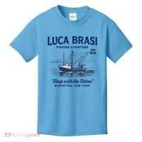Luca Brasi Fishing Charters Kids T-Shirt thumb 0