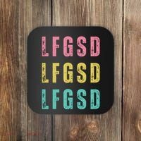 Lfgsd Baseball Fan San Diego Sports Lfg Sd LetS Go Coaster thumb 0