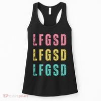 Lfgsd Baseball Fan San Diego Sports Lfg Sd LetS Go Women's Tank Top thumb 0