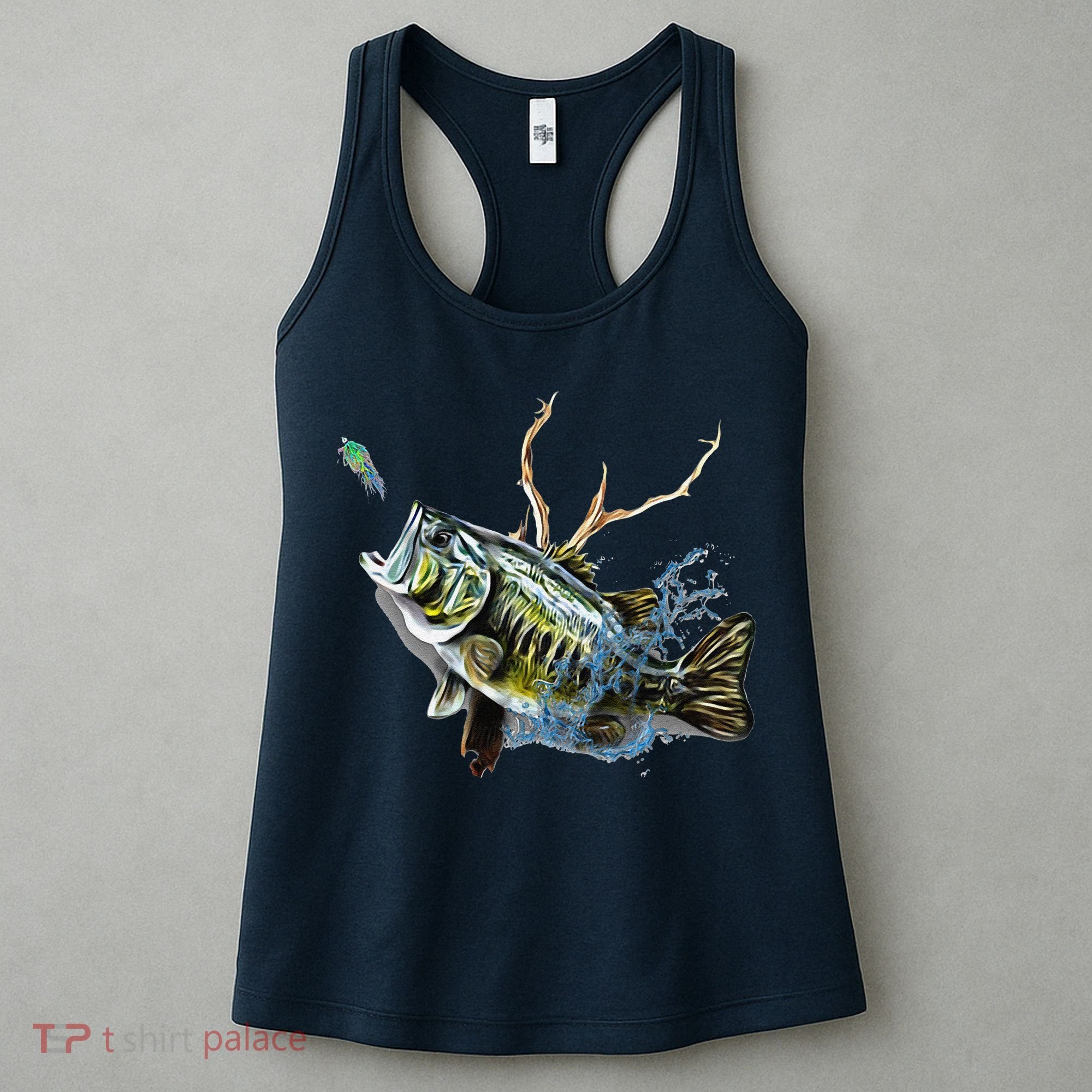 Largemouth Bass Fishing Largemouth Bass Women's Tank Top