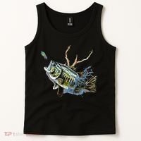 Largemouth Bass Fishing  & Largemouth Bass Tank Top thumb 2