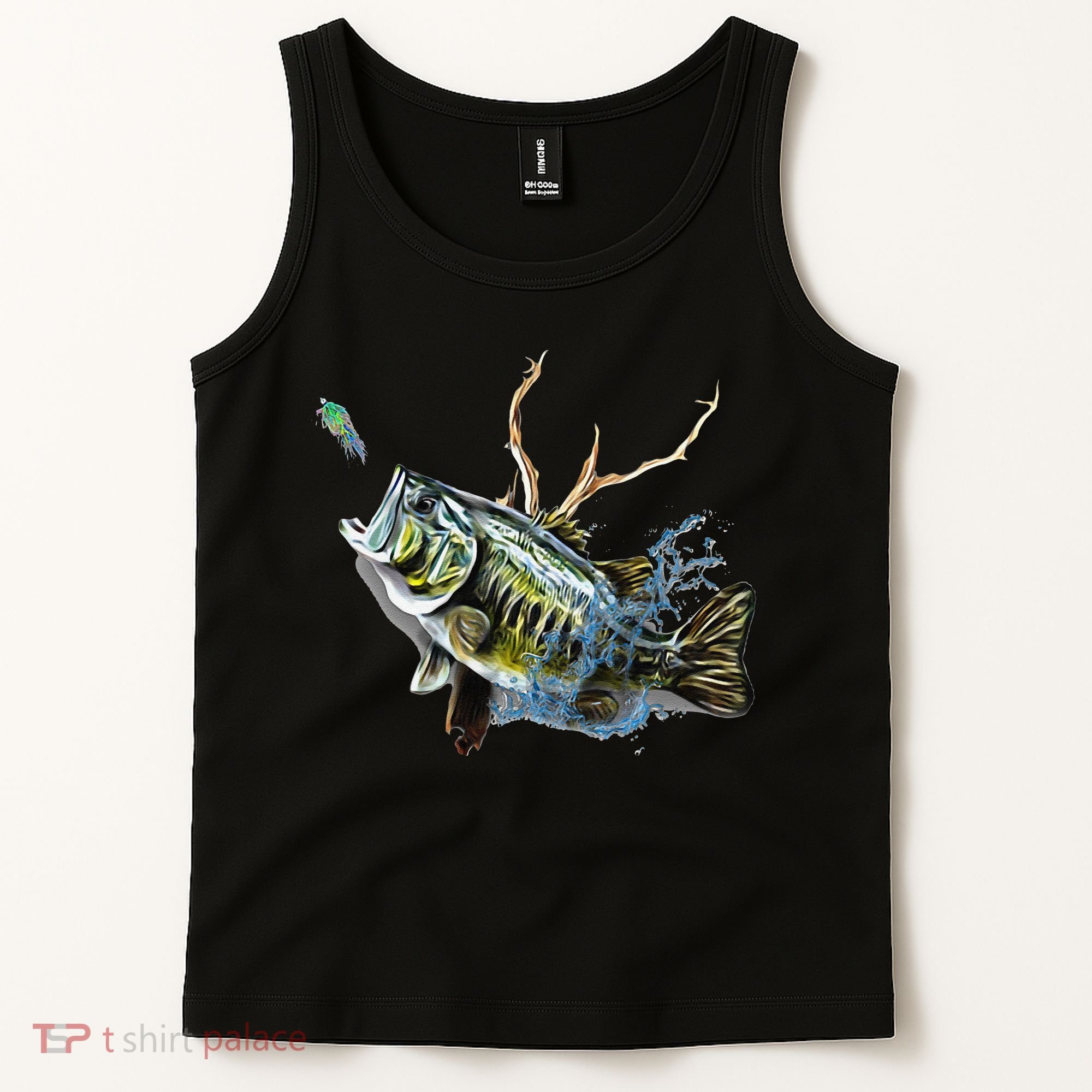 Largemouth Bass Fishing  & Largemouth Bass Tank Top