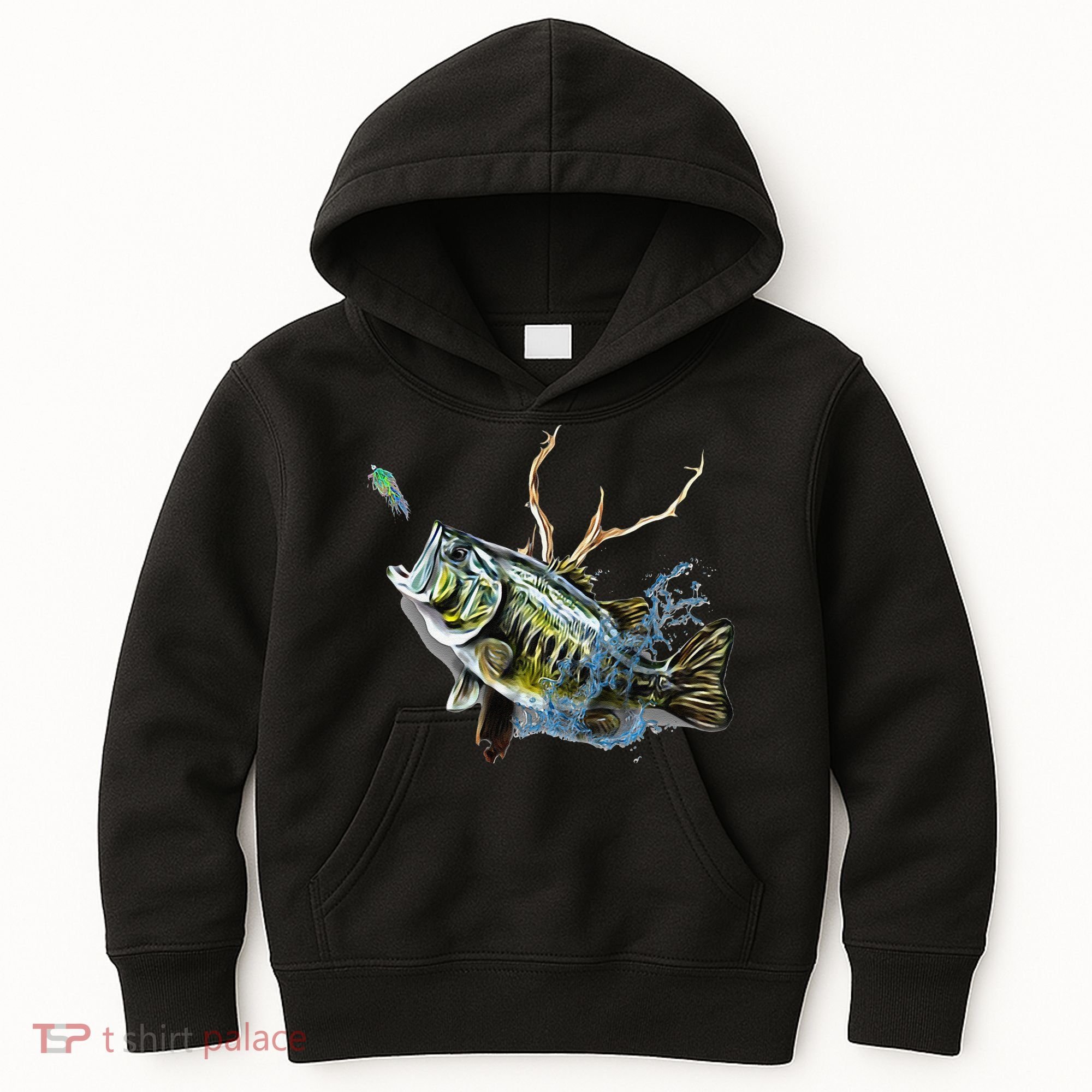 Largemouth Bass Fishing  & Largemouth Bass Kids Hoodie