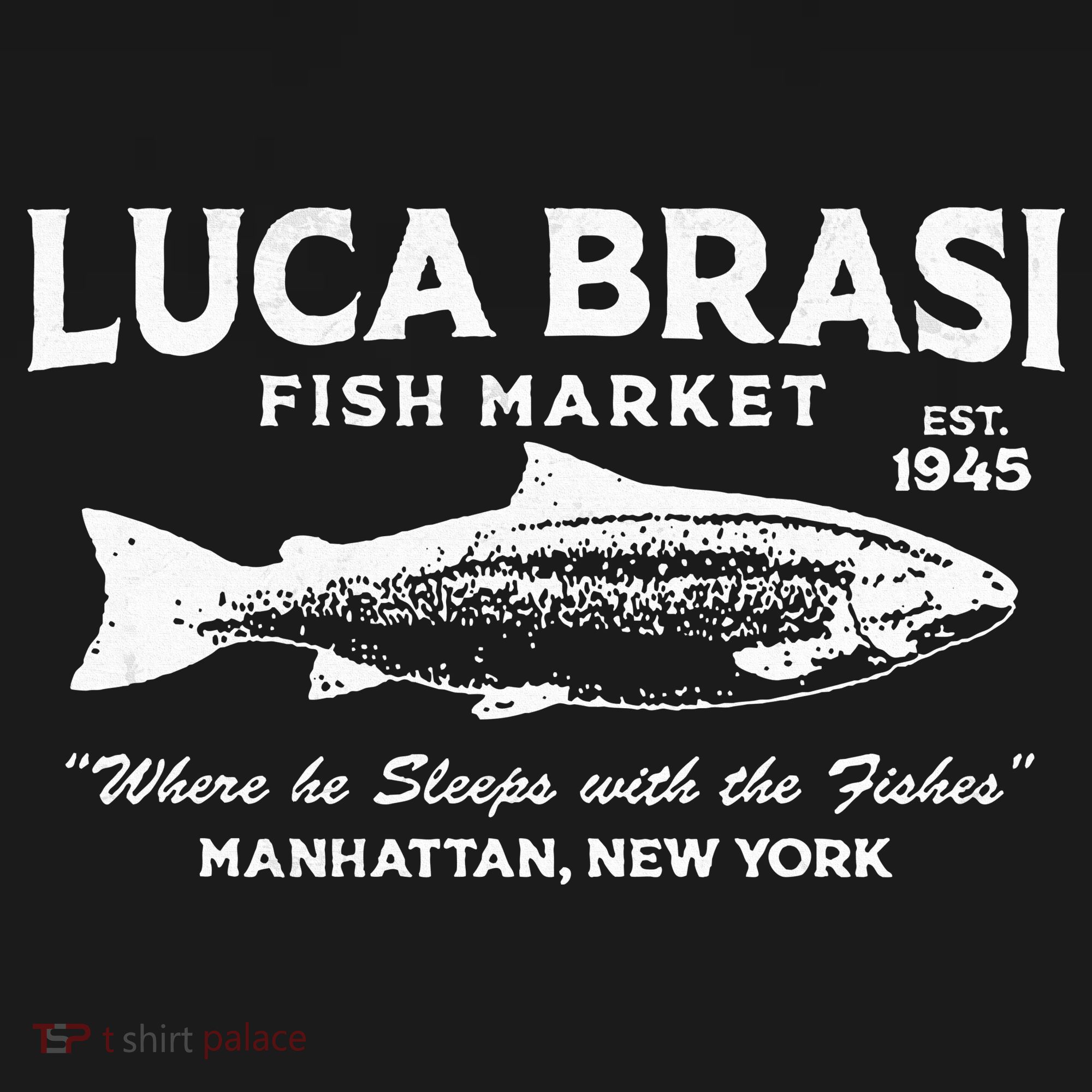 Luca Brasi Fish Market Fishing Doggie Tank