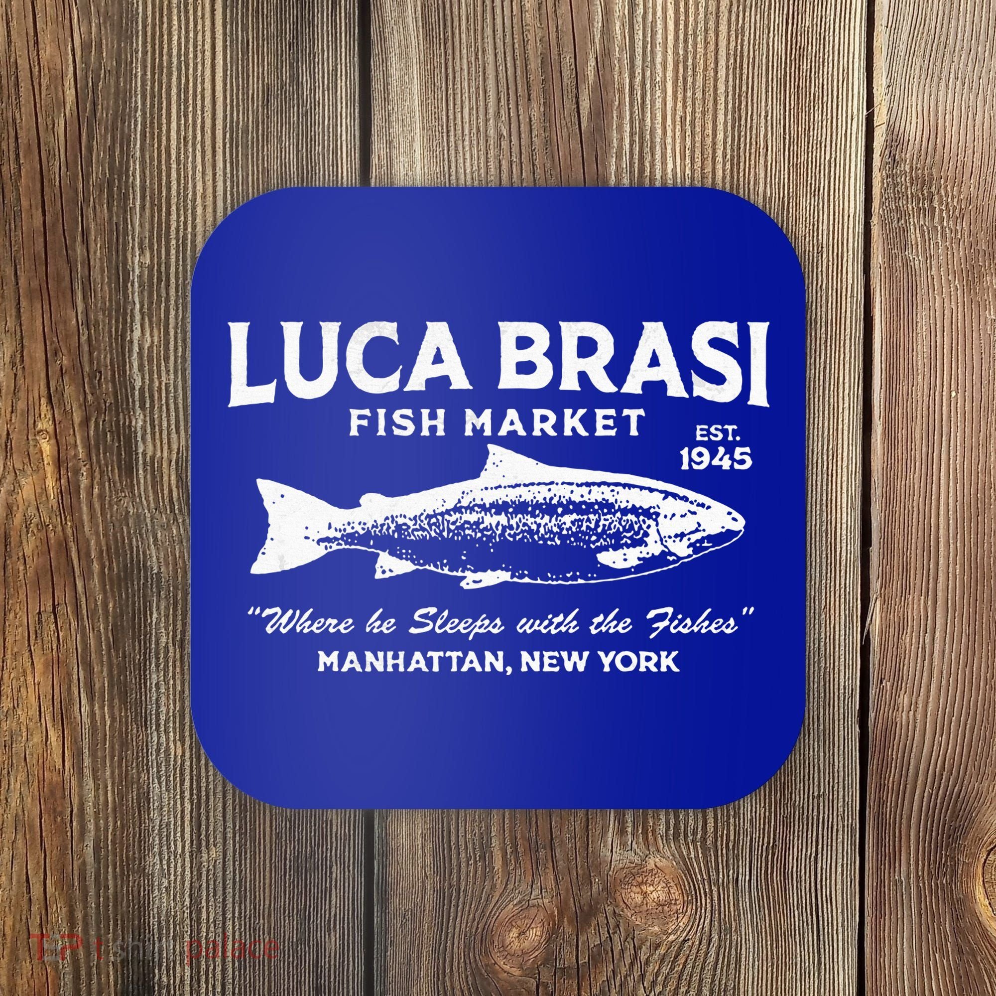 Luca Brasi Fish Market Fishing Coaster