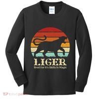 Liger Bred For Ist Skills In Magic Kids Long Sleeve Shirt thumb 0