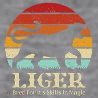 Liger Bred For Ist Skills In Magic Women's Racerback Cropped Tank thumb 2