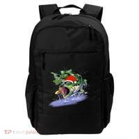 Largemouth Bass Fishing Merry Fishmas Gift Backpack thumb 0