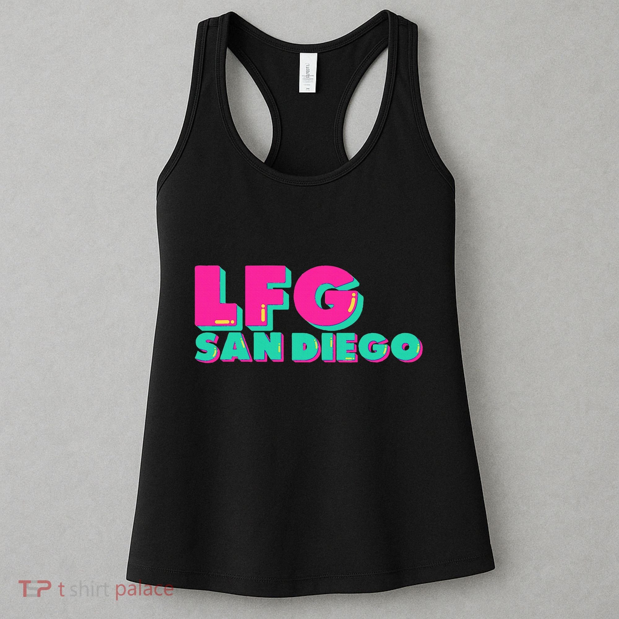 Lfgsd Baseball Fan San Diego Sports Lfg Sd Women's Tank Top