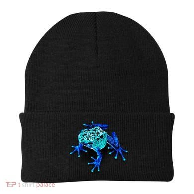 Little Blue Frog With Spots Beanie