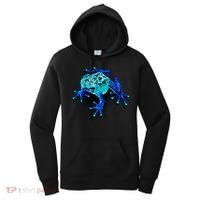 Little Blue Frog With Spots Women's Hoodie thumb 0