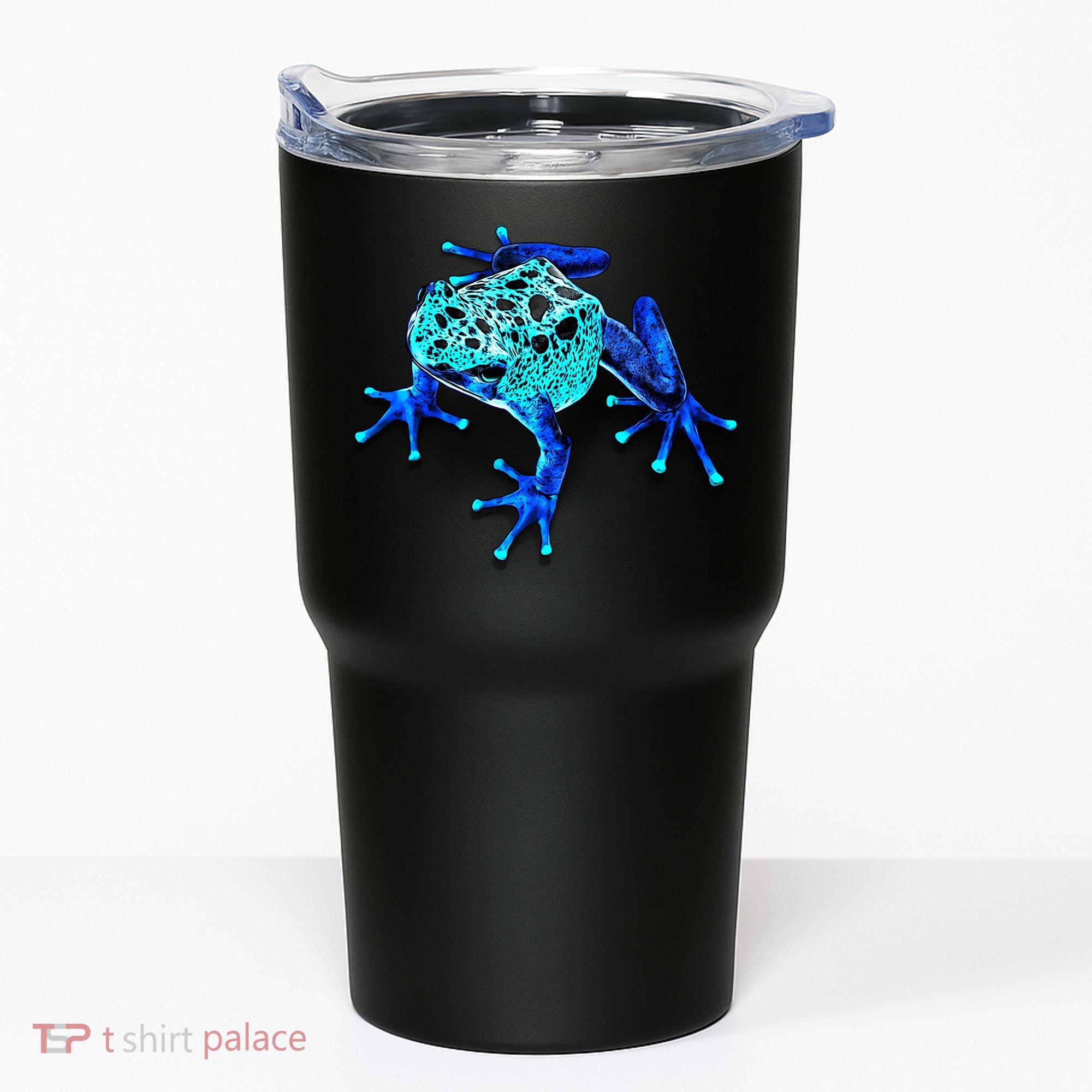 Little Blue Frog With Spots Tumbler