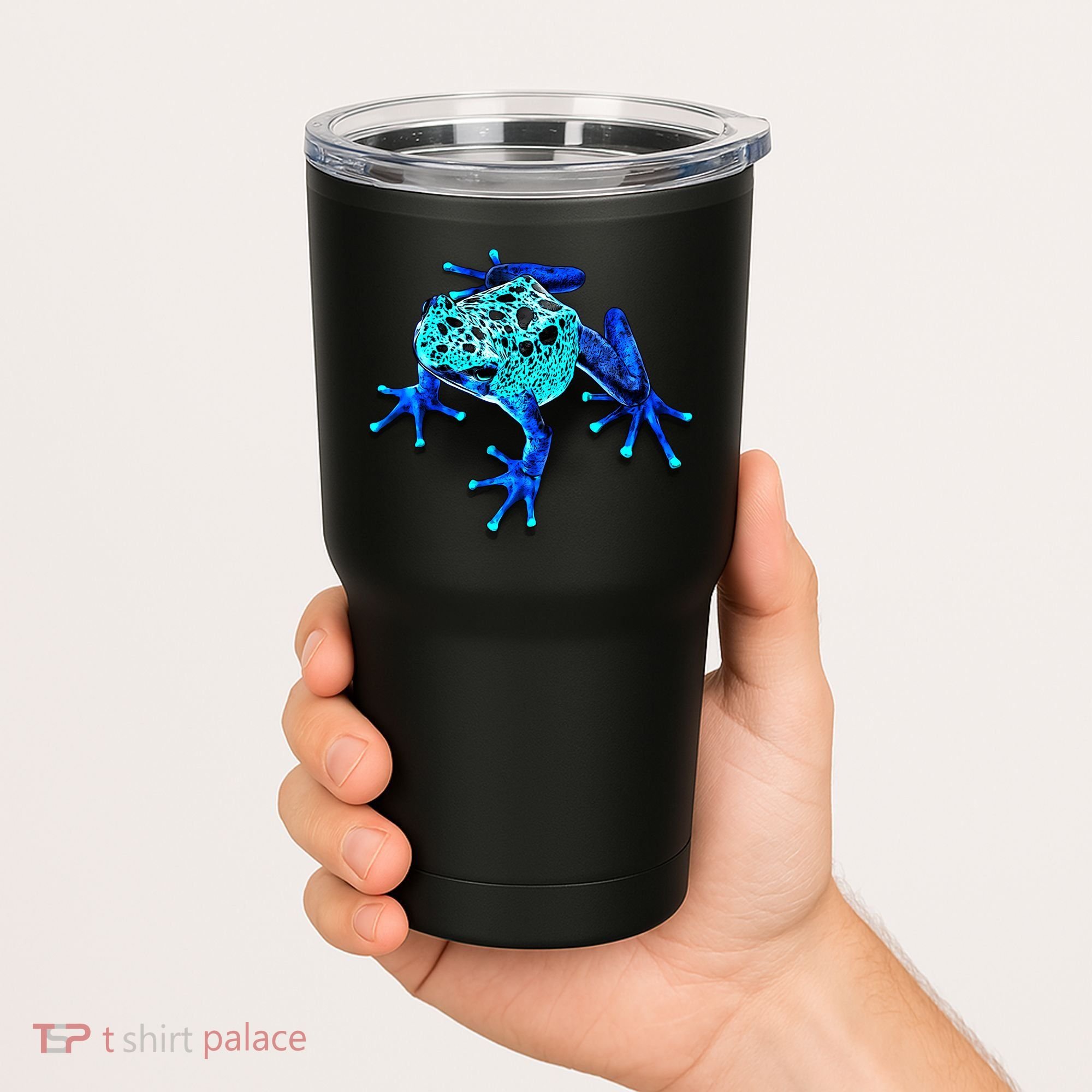 Little Blue Frog With Spots Tumbler
