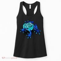 Little Blue Frog With Spots Women's Tank Top thumb 0