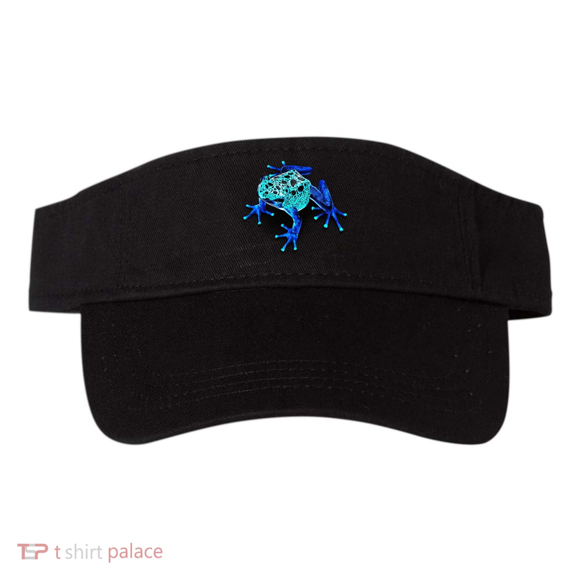 Little Blue Frog With Spots Visor