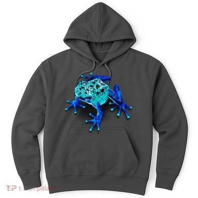 Little Blue Frog With Spots Hoodie