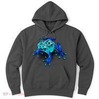 Little Blue Frog With Spots Hoodie thumb 0