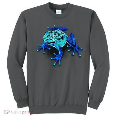 Little Blue Frog With Spots Sweatshirt