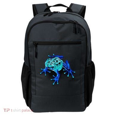 Little Blue Frog With Spots Backpack