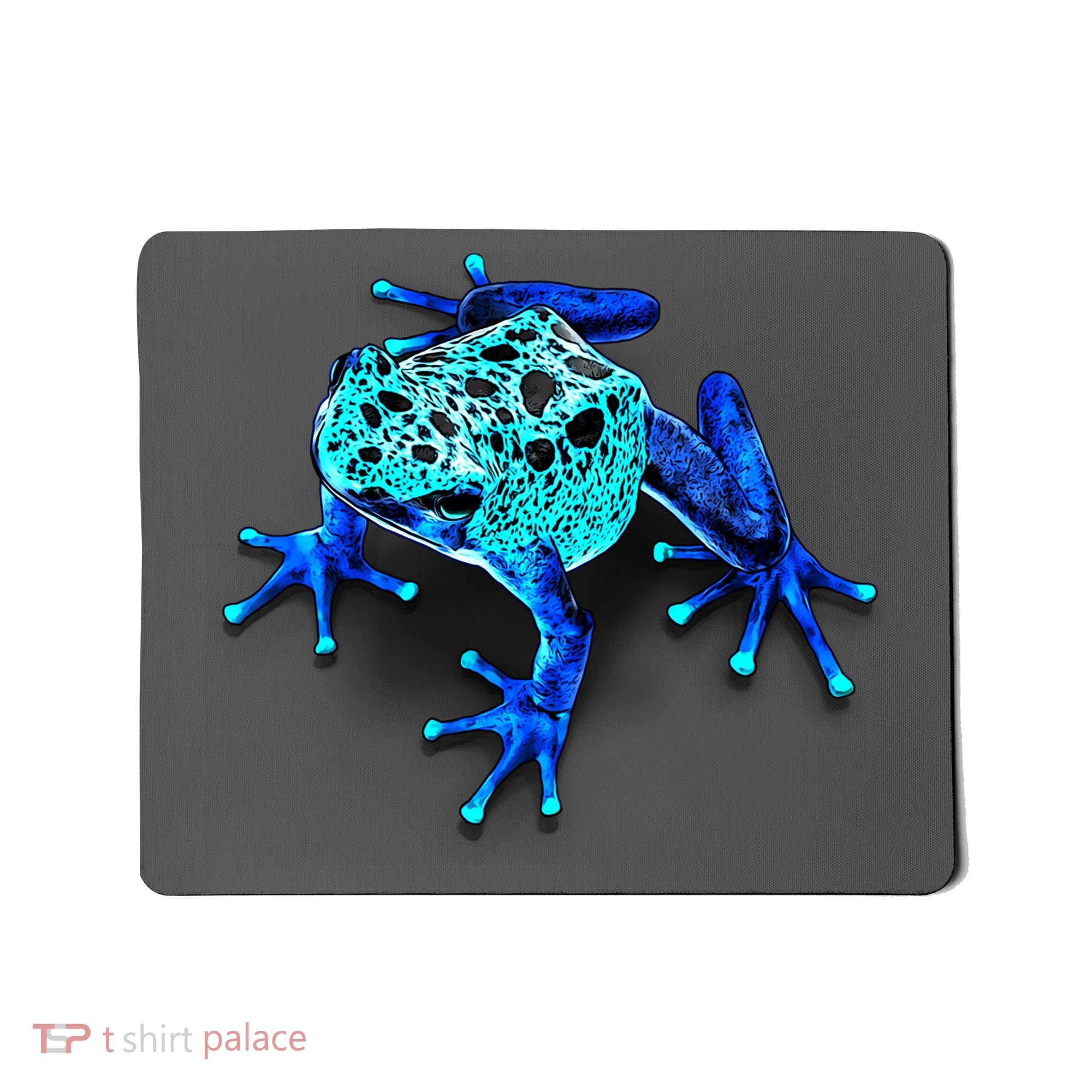 Little Blue Frog With Spots Mousepad