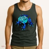 Little Blue Frog With Spots Tank Top thumb 3