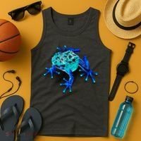 Little Blue Frog With Spots Tank Top thumb 4