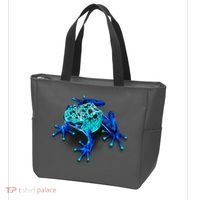 Little Blue Frog With Spots Tote Bag thumb 3