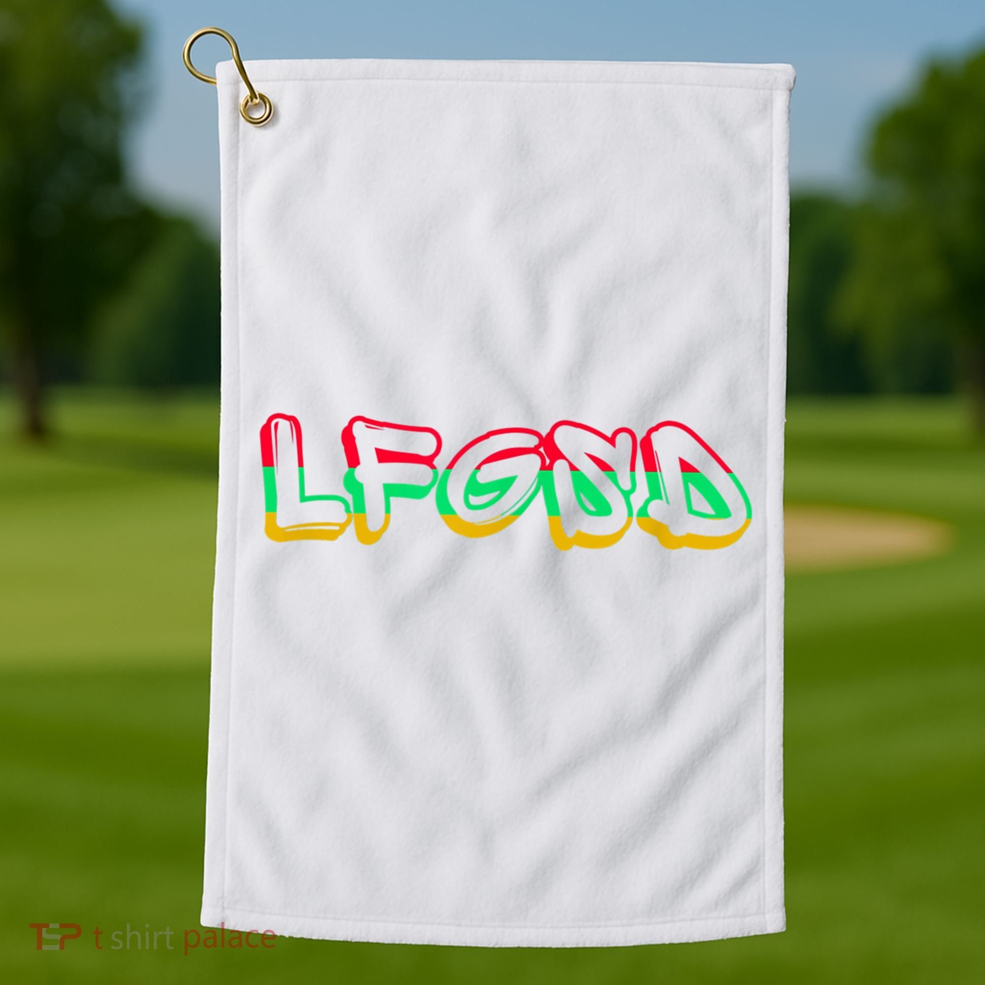 LFGSD Baseball Fan San Diego Sports SD Golf Towel