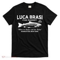 Luca Brasi Fish Market The Godfather Est 1945 Fishing T-Shirt thumb 0