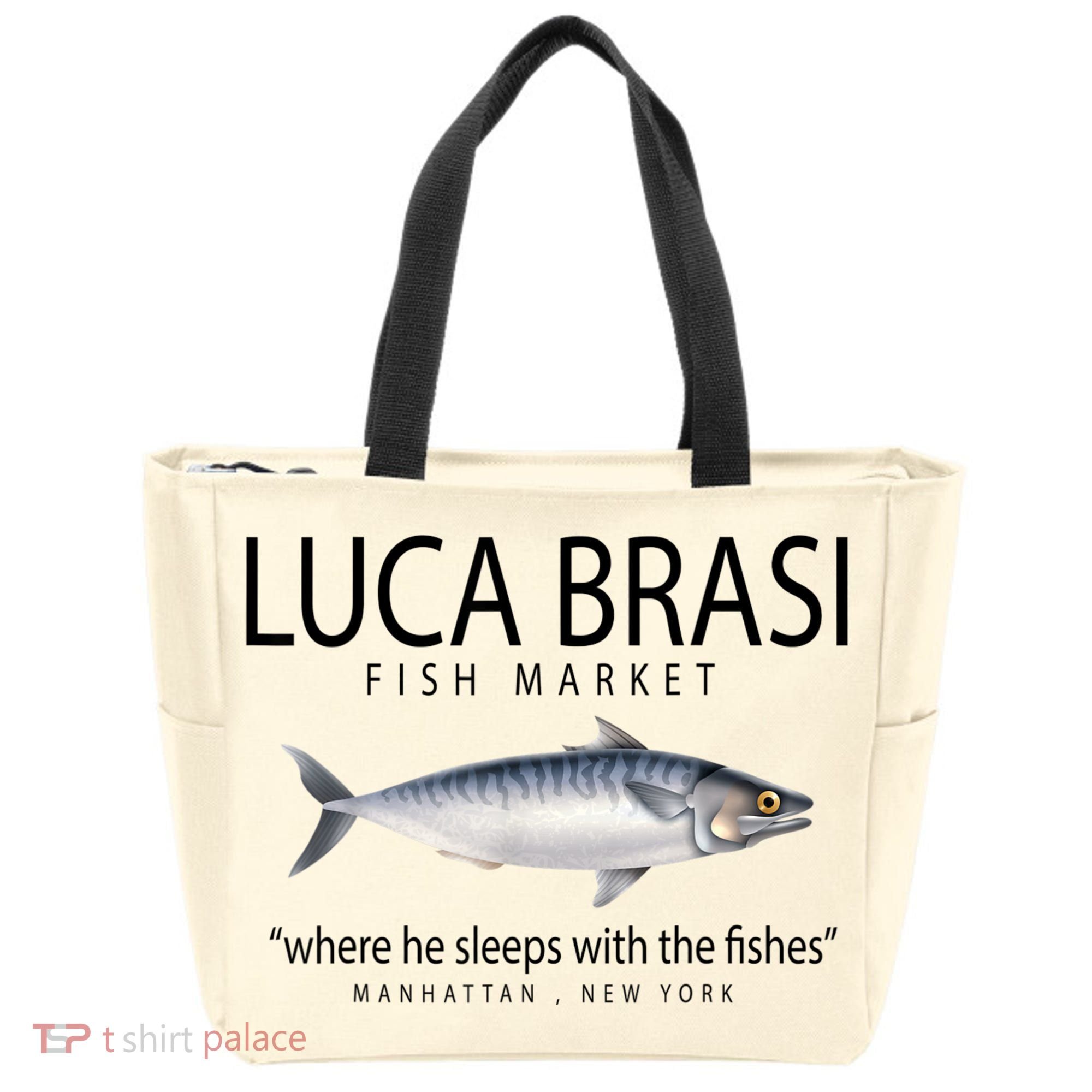 Luca Brasi Fish Market Tote Bag