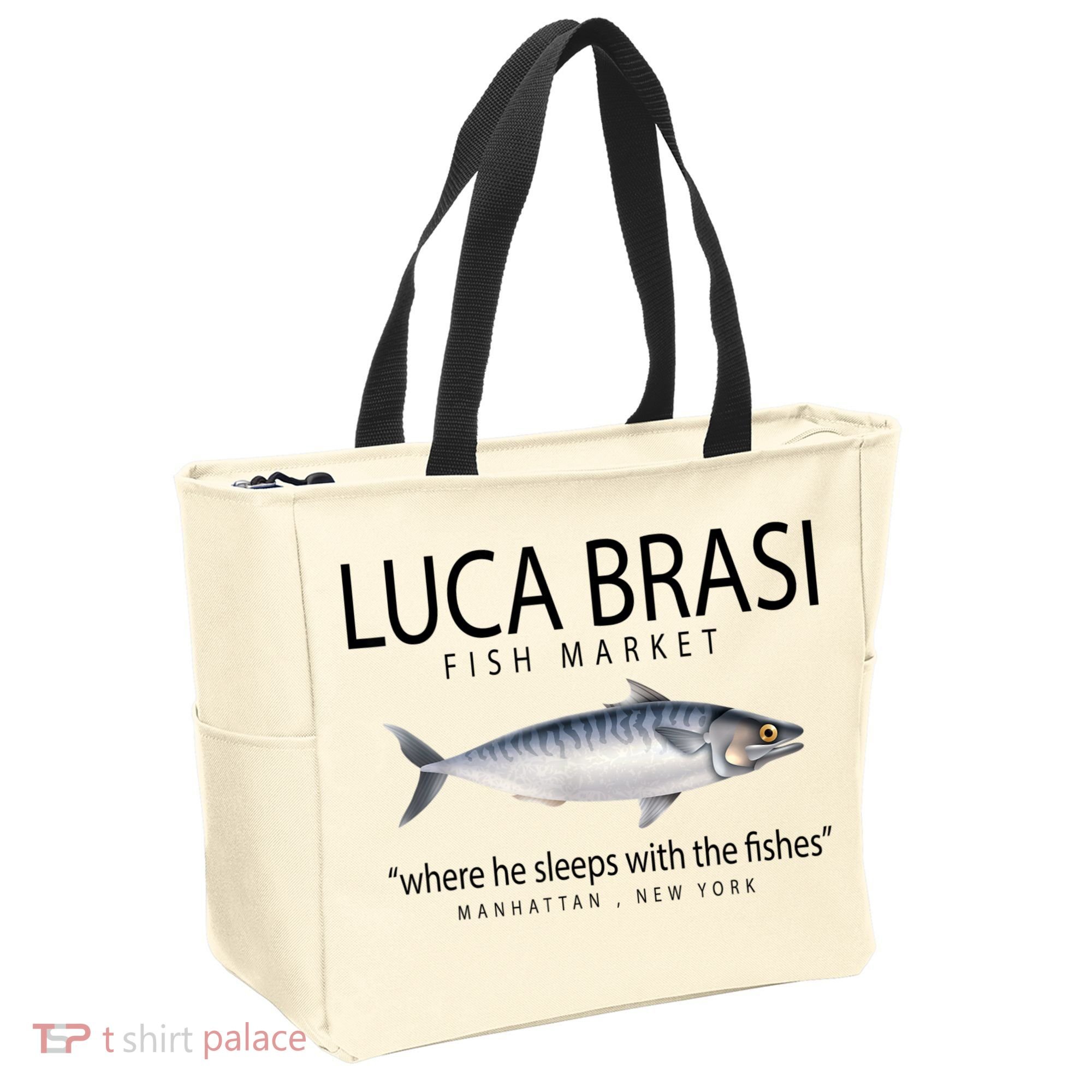 Luca Brasi Fish Market Tote Bag