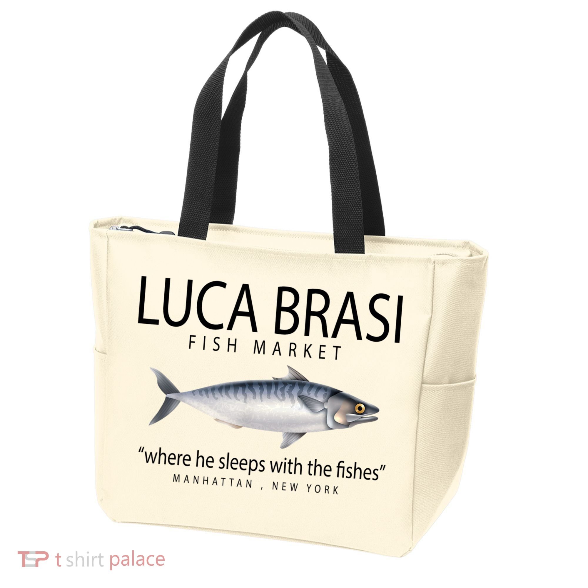 Luca Brasi Fish Market Tote Bag