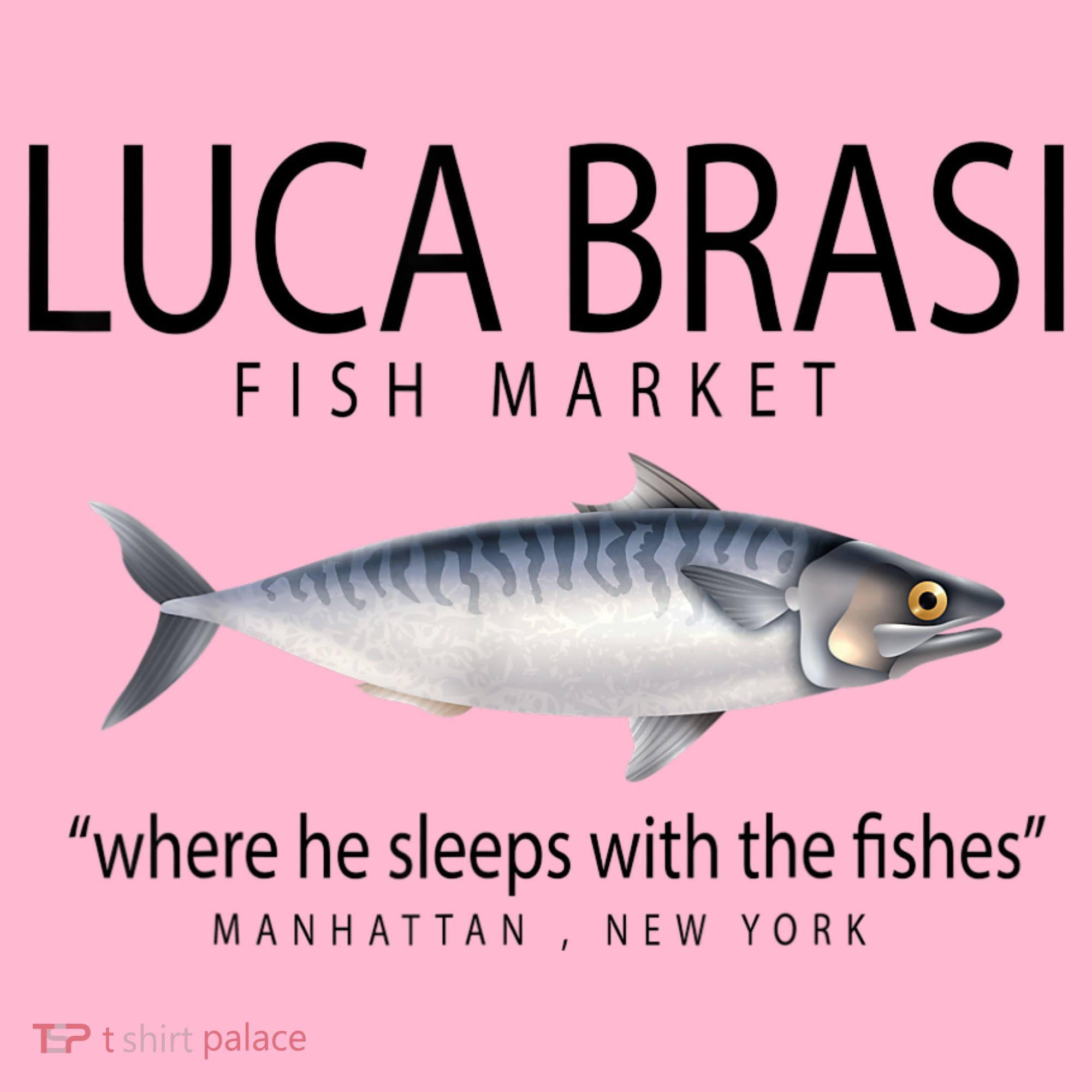 Luca Brasi Fish Market Coaster