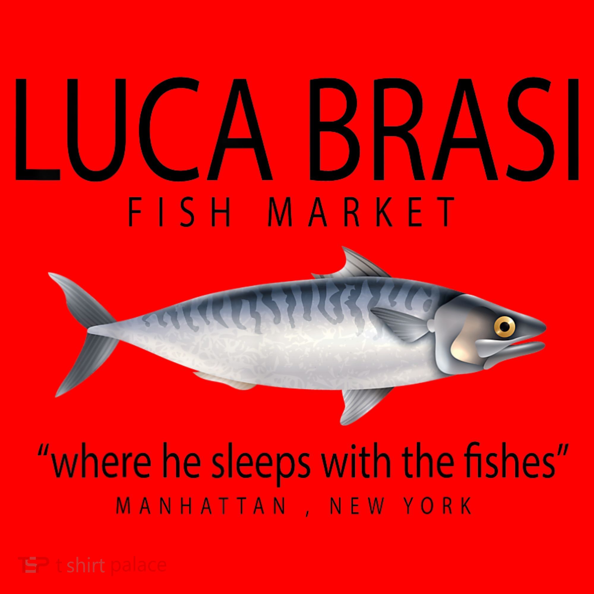 Luca Brasi Fish Market Santa Hat